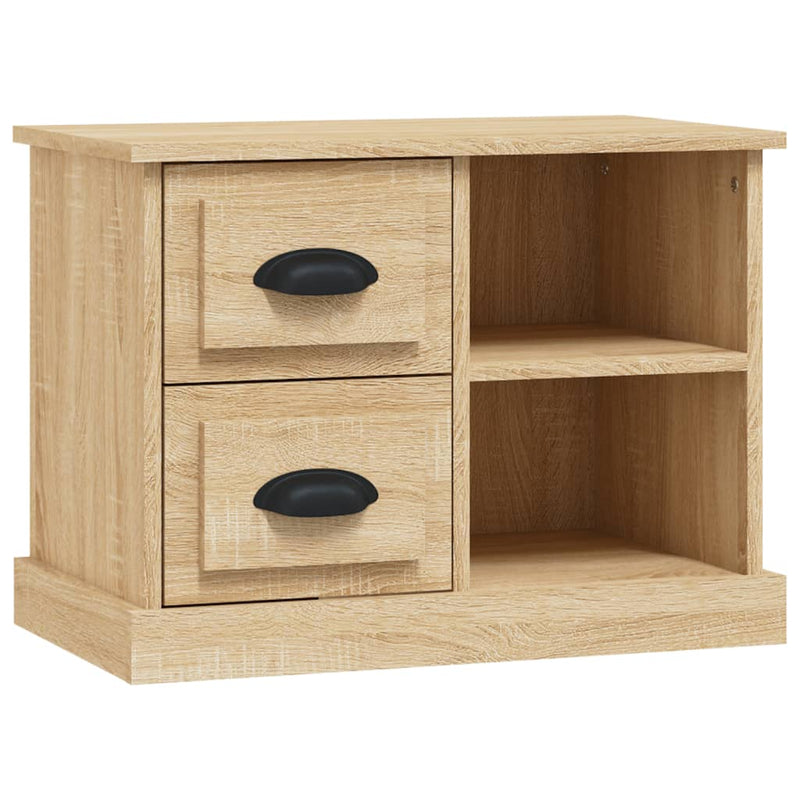 Nachtkastje 60x35,5x45 cm sonoma eikenkleurig MeubelReus