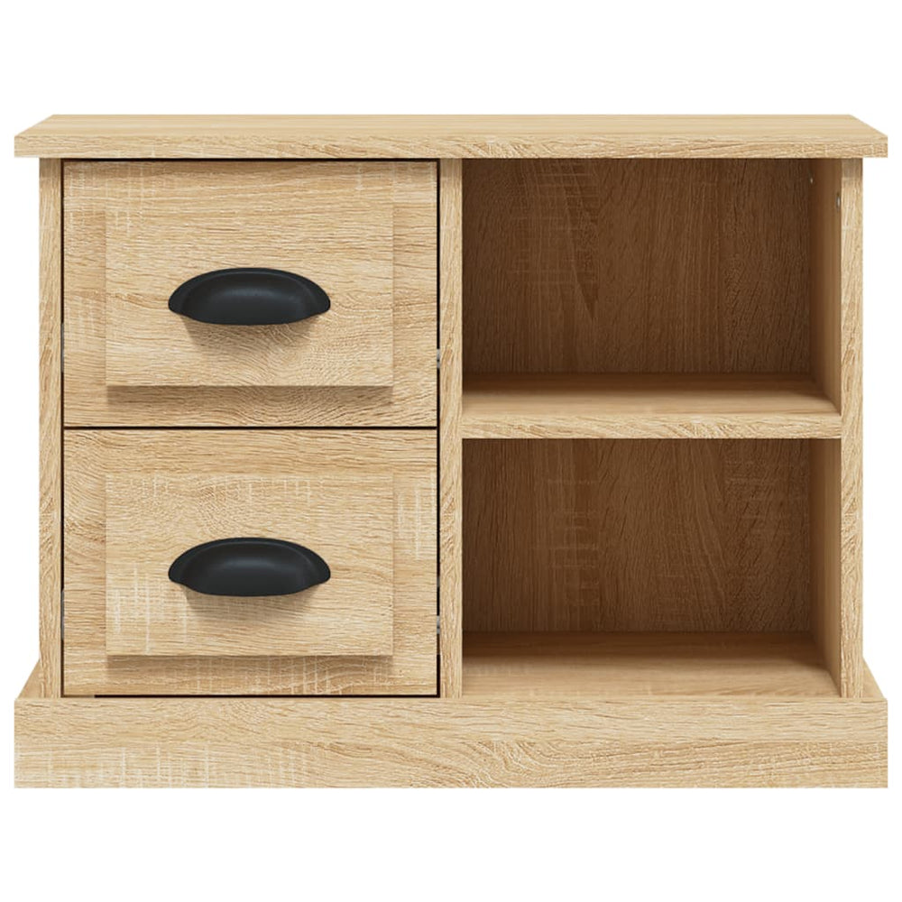 Nachtkastje 60x35,5x45 cm sonoma eikenkleurig MeubelReus