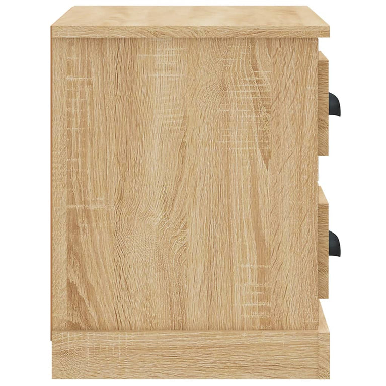 Nachtkastje 60x35,5x45 cm sonoma eikenkleurig MeubelReus