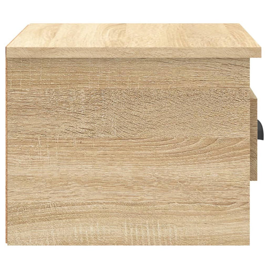 Nachtkastjes 2 st wandgemonteerd 41,5x36x28 cm sonoma eiken MeubelReus