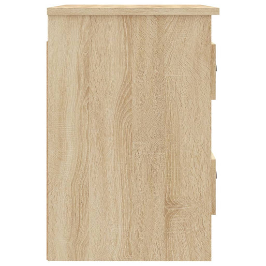 Nachtkastjes 2 st wandgemonteerd 41,5x36x53 cm sonoma eiken MeubelReus
