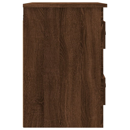 Nachtkastje wandgemonteerd 41,5x36x53 cm bruin eikenkleur MeubelReus