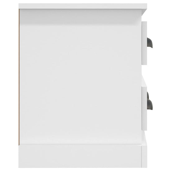 Tv-meubel 100x35,5x45 cm bewerkt hout wit MeubelReus