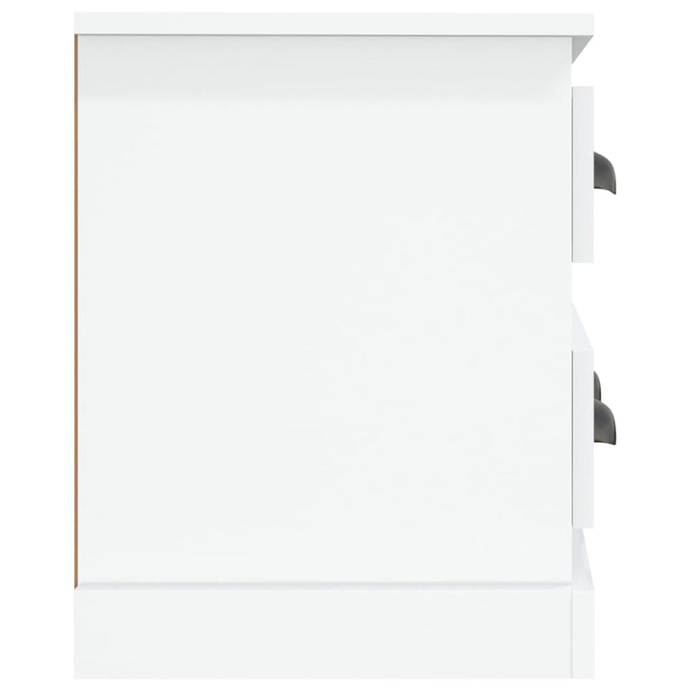 Tv-meubel 100x35,5x45 cm bewerkt hout hoogglans wit MeubelReus