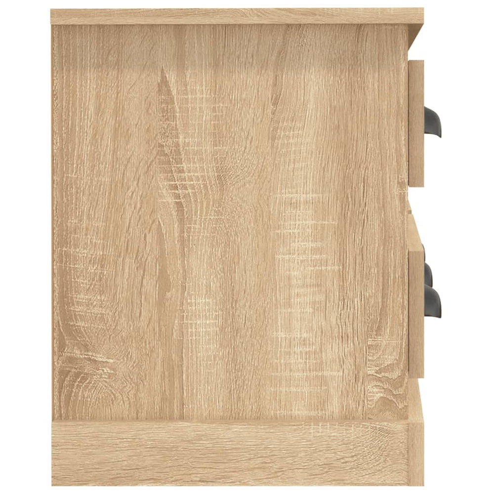 Tv-meubel 100x35,5x45 cm bewerkt hout sonoma eikenkleurig MeubelReus