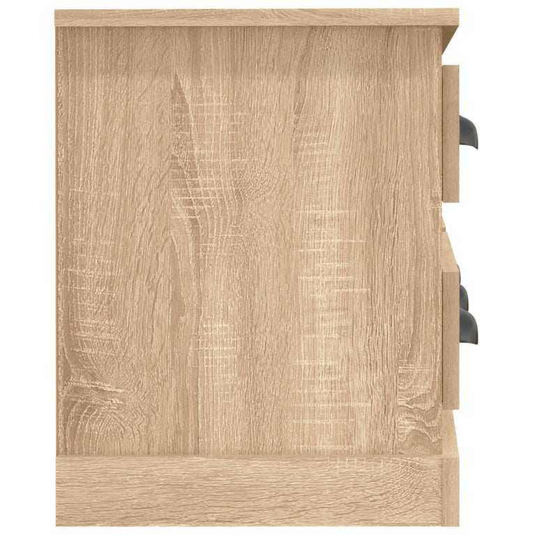 Tv-meubel 100x35,5x45 cm bewerkt hout sonoma eikenkleurig MeubelReus