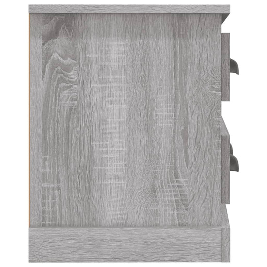 Tv-meubel 100x35,5x45 cm bewerkt hout grijs sonoma eikenkleurig MeubelReus