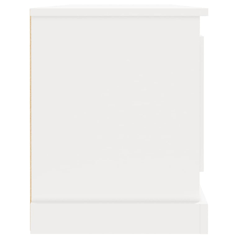 Tv-meubel 100x35,5x45 cm bewerkt hout wit MeubelReus