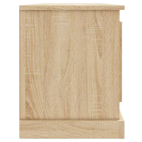 Tv-meubel 100x35,5x45 cm bewerkt hout sonoma eikenkleurig MeubelReus