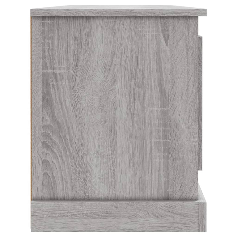 Tv-meubel 100x35,5x45 cm bewerkt hout grijs sonoma eikenkleurig MeubelReus