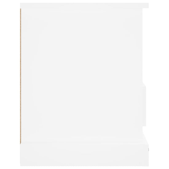 Tv-meubel 93x35,5x45 cm bewerkt hout wit MeubelReus