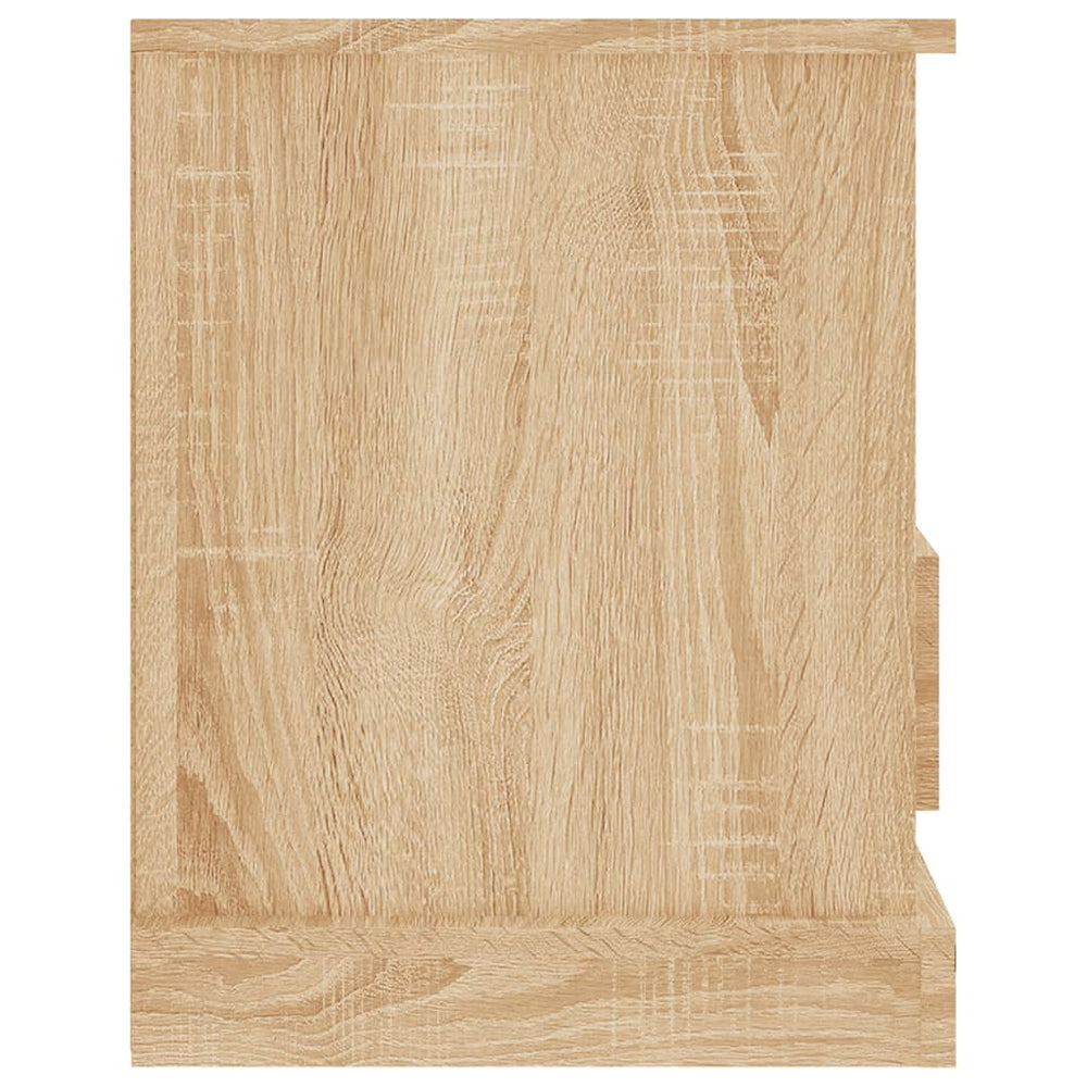 Tv-meubel 93x35,5x45 cm bewerkt hout sonoma eikenkleurig MeubelReus