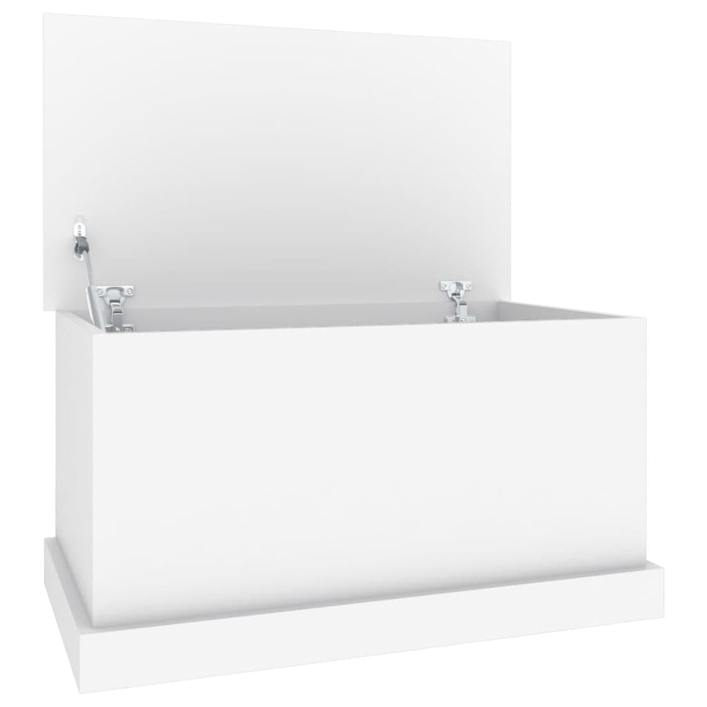 Opbergbox 70x40x38 cm bewerkt hout wit MeubelReus