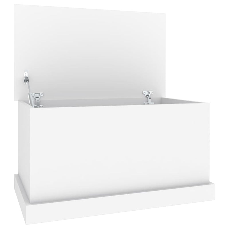 Opbergbox 70x40x38 cm bewerkt hout wit MeubelReus