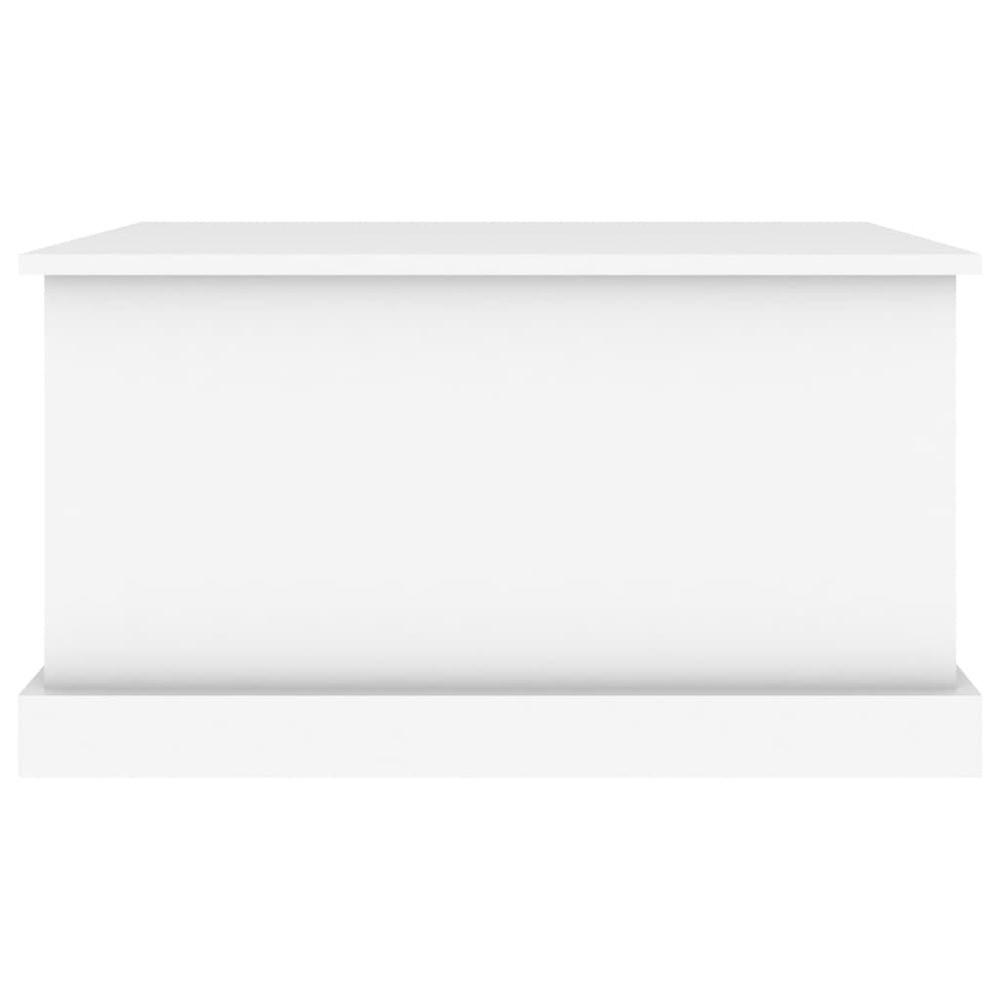 Opbergbox 70x40x38 cm bewerkt hout wit MeubelReus