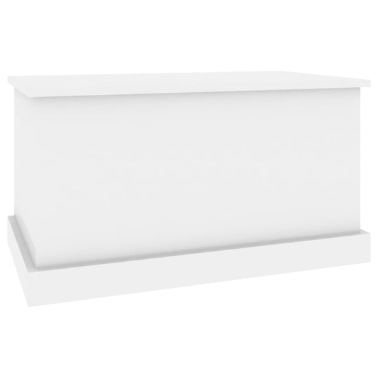 Opbergbox 70x40x38 cm bewerkt hout hoogglans wit MeubelReus