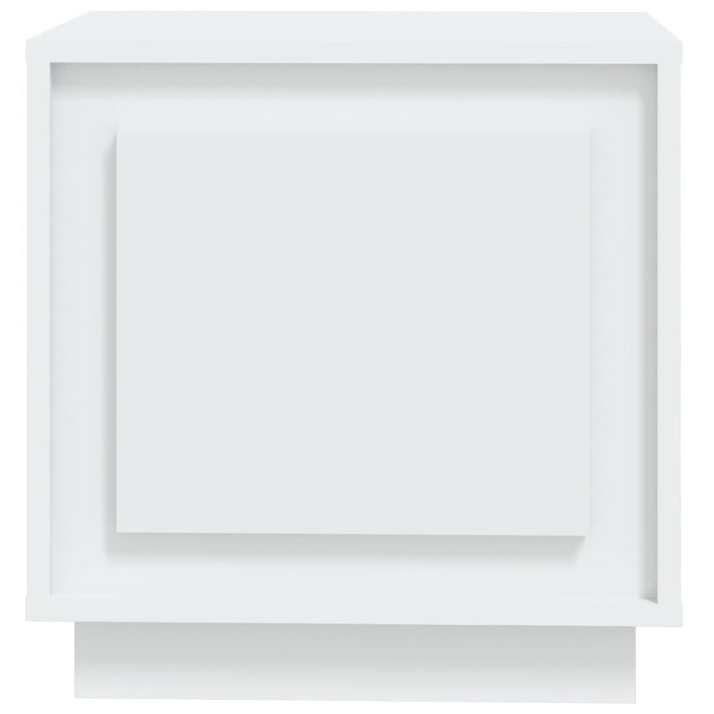 Nachtkastjes 2 st 44x35x45 cm bewerkt hout wit MeubelReus