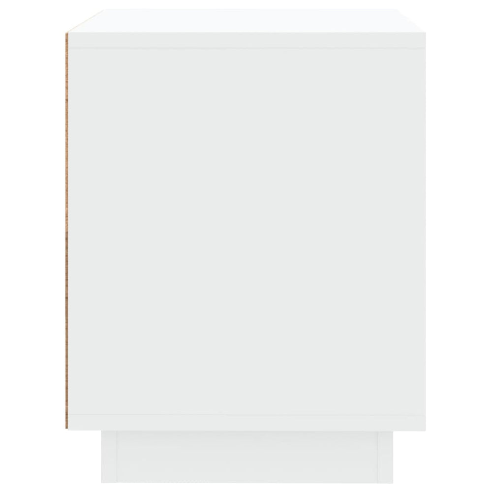 Nachtkastjes 2 st 44x35x45 cm bewerkt hout wit MeubelReus