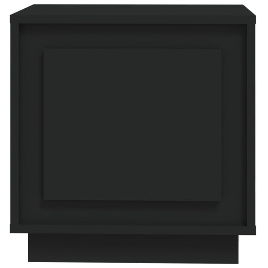 Nachtkastjes 2 st 44x35x45 cm bewerkt hout zwart MeubelReus