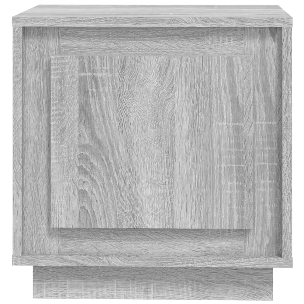 Nachtkastjes 2 st 44x35x45 cm bewerkt hout grijs sonoma eiken MeubelReus