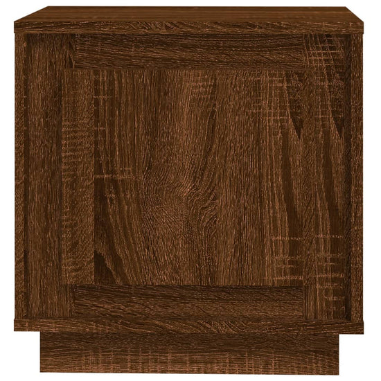 Nachtkastjes 2 st 44x35x45 cm bewerkt hout bruin eikenkleur MeubelReus