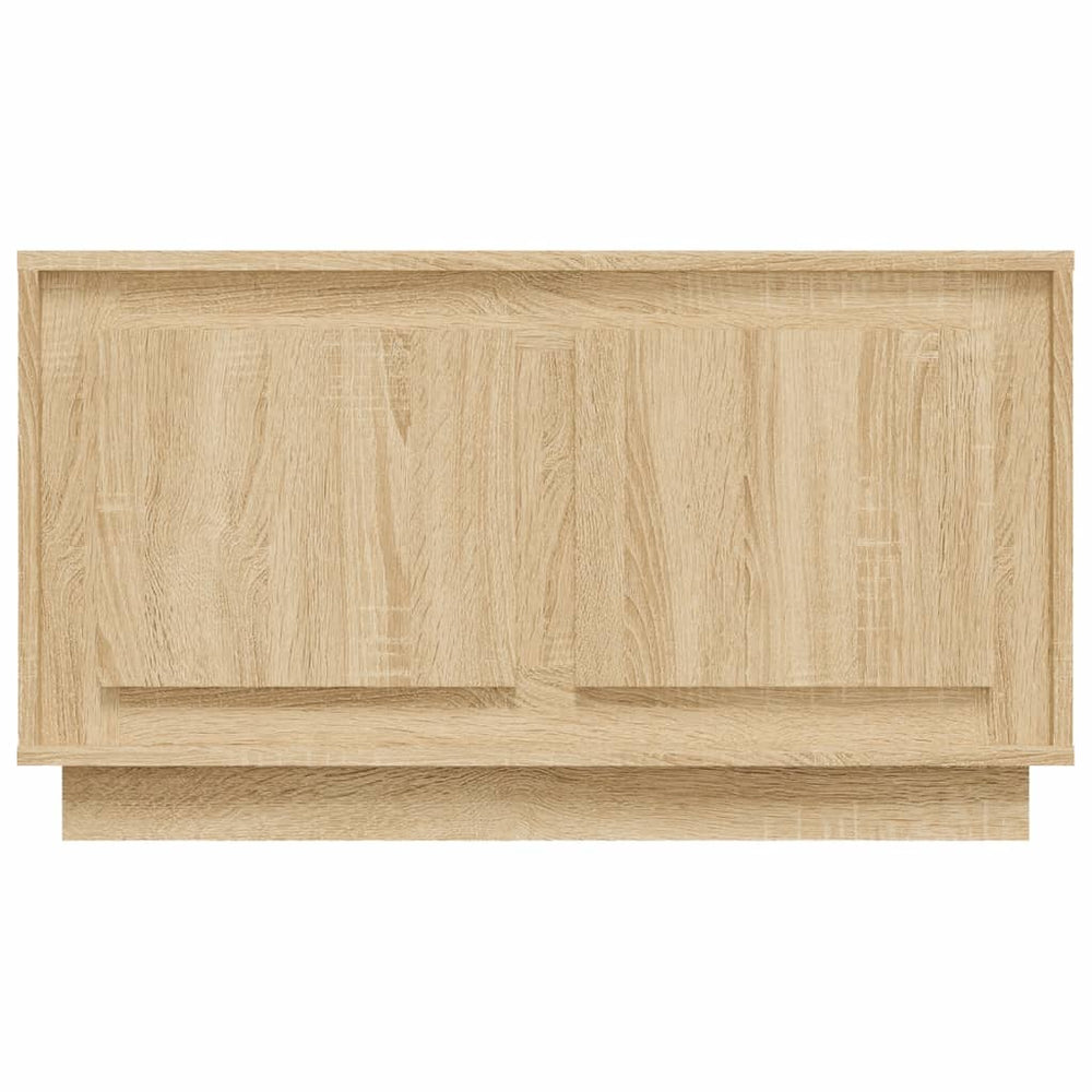 Tv-meubel 80x35x45 cm bewerkt hout sonoma eikenkleurig MeubelReus