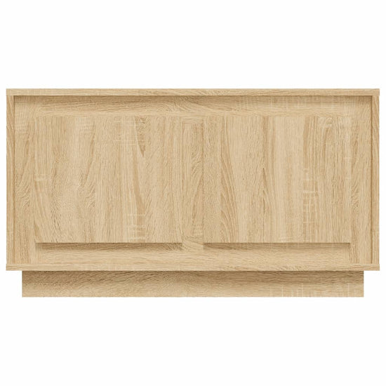 Tv-meubel 80x35x45 cm bewerkt hout sonoma eikenkleurig MeubelReus