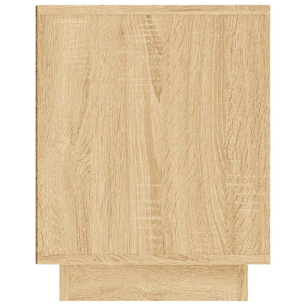 Tv-meubel 80x35x45 cm bewerkt hout sonoma eikenkleurig MeubelReus
