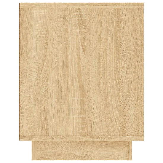 Tv-meubel 80x35x45 cm bewerkt hout sonoma eikenkleurig MeubelReus