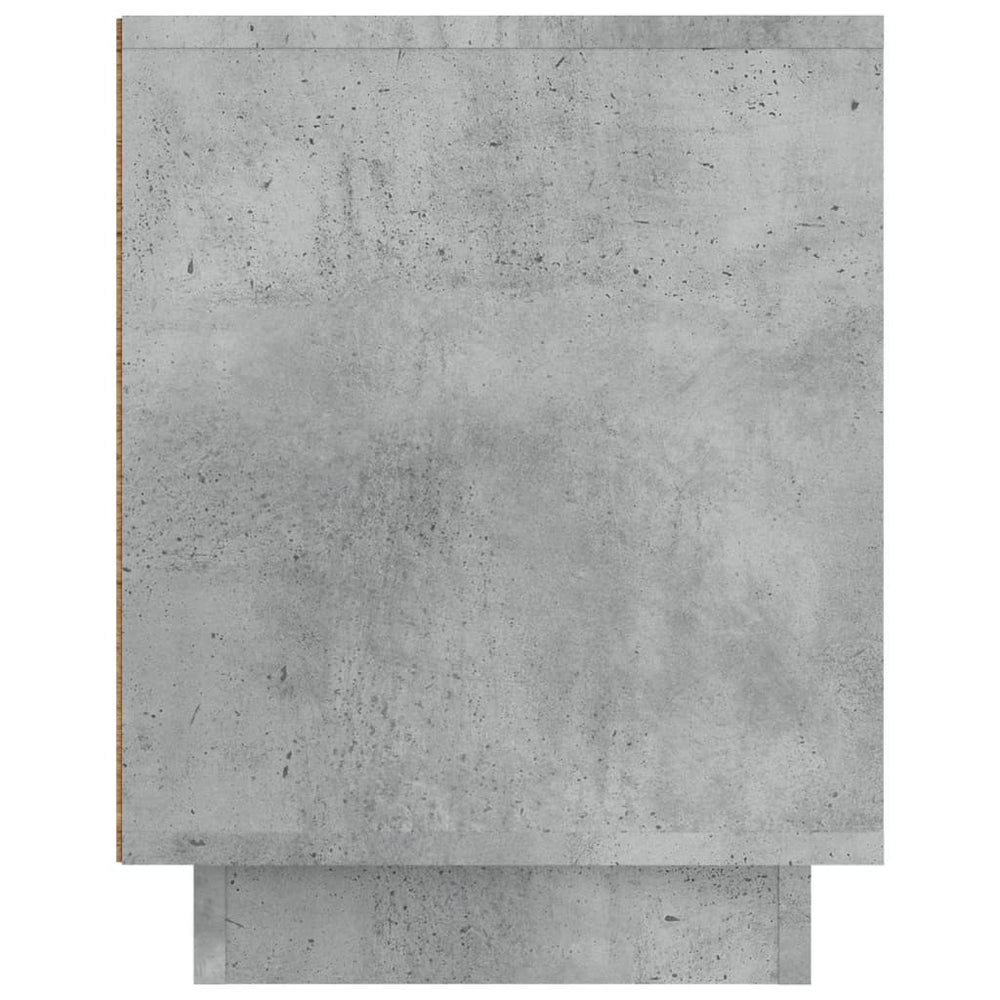 Tv-meubel 80x35x45 cm bewerkt hout betongrijs MeubelReus
