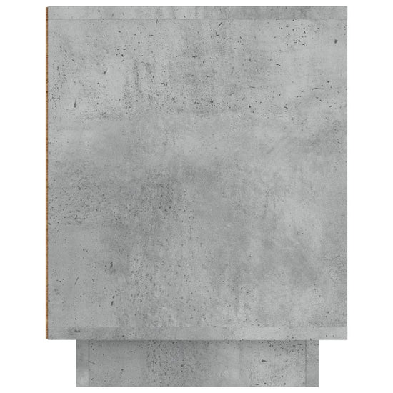Tv-meubel 80x35x45 cm bewerkt hout betongrijs MeubelReus