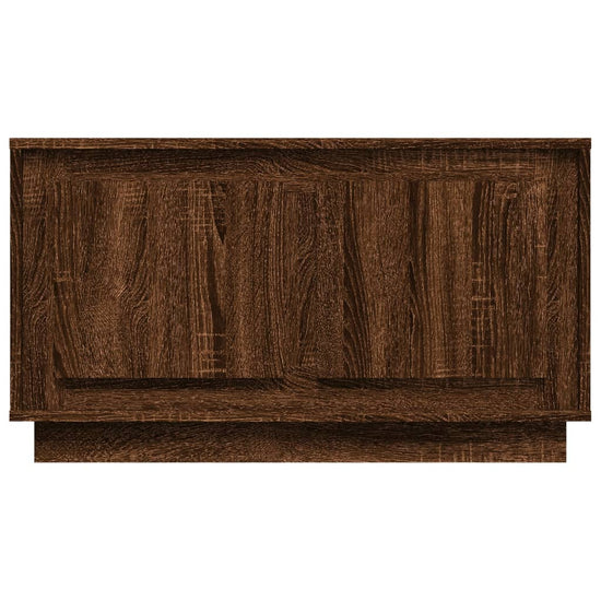Tv-meubel 80x35x45 cm bewerkt hout bruin eikenkleur MeubelReus