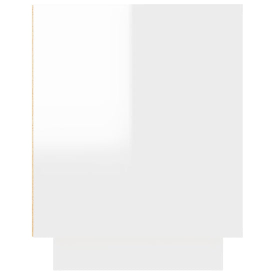 Tv-meubel 102x35x45 cm bewerkt hout hoogglans wit MeubelReus