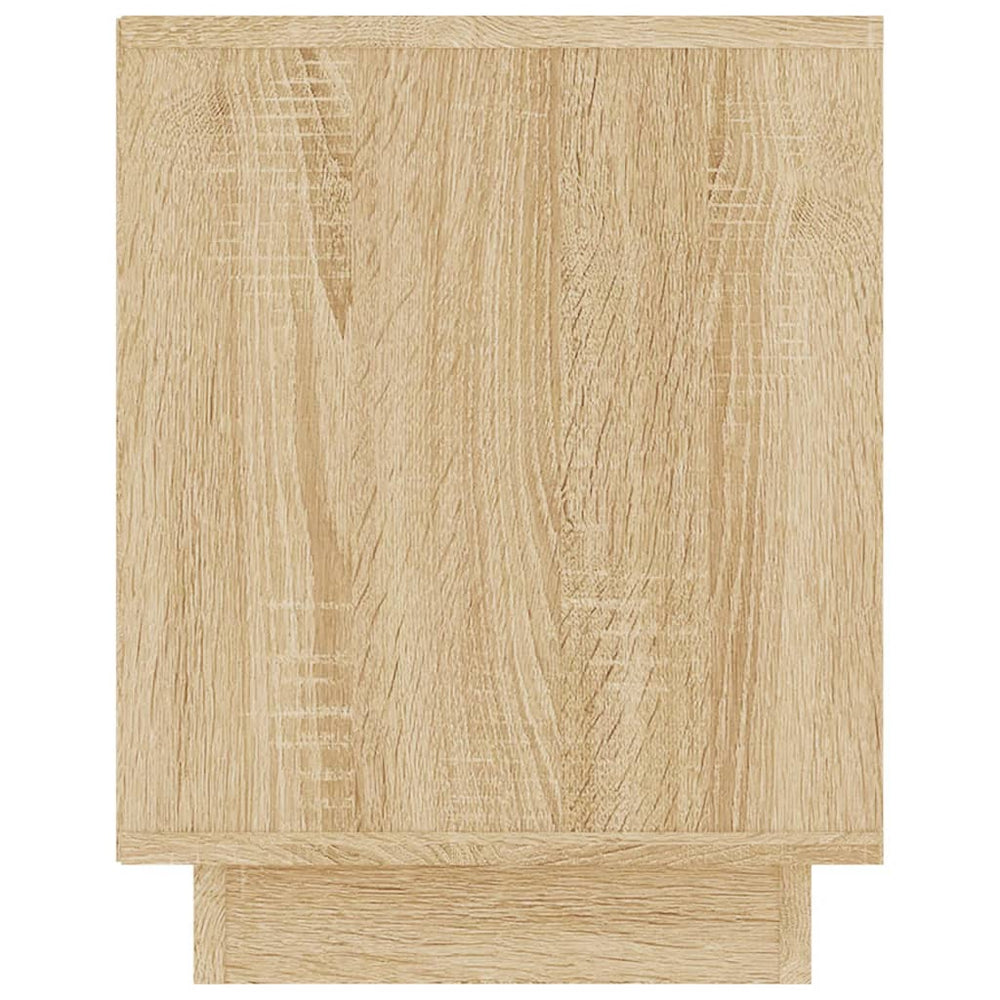 Tv-meubel 102x35x45 cm bewerkt hout sonoma eikenkleurig MeubelReus