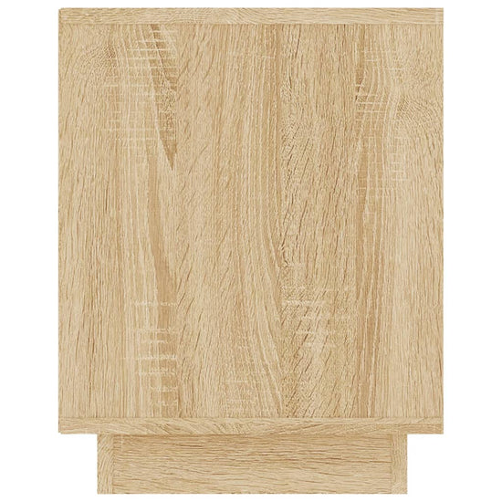 Tv-meubel 102x35x45 cm bewerkt hout sonoma eikenkleurig MeubelReus