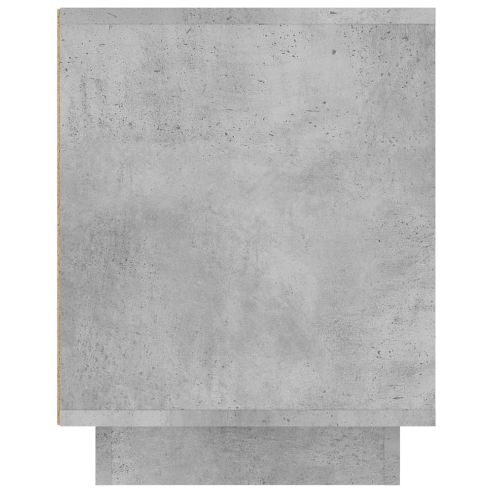 Tv-meubel 102x35x45 cm bewerkt hout betongrijs MeubelReus