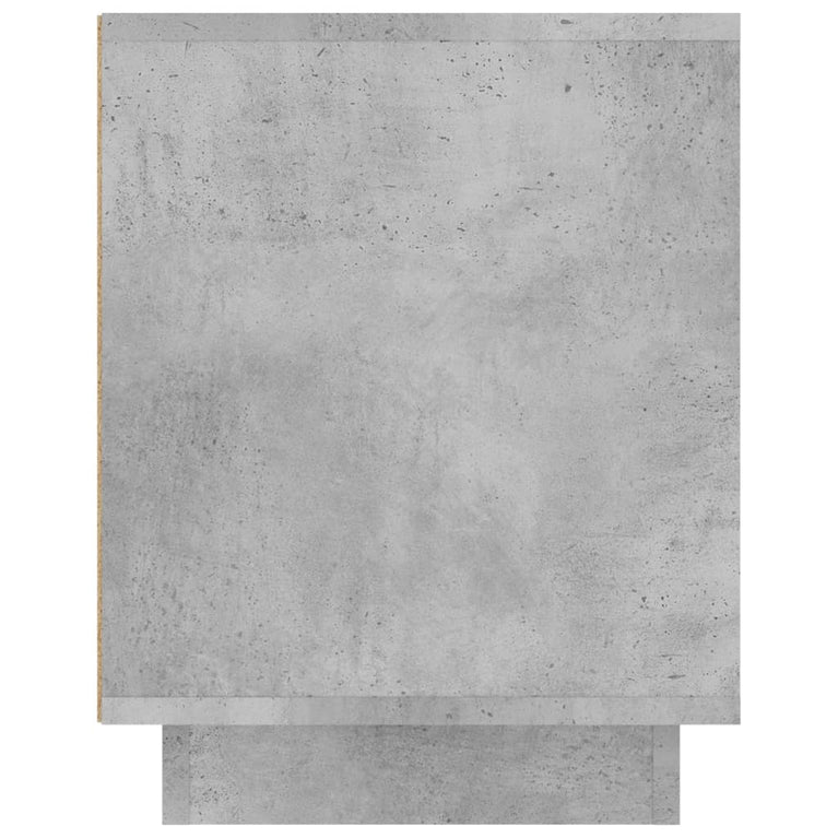 Tv-meubel 102x35x45 cm bewerkt hout betongrijs MeubelReus