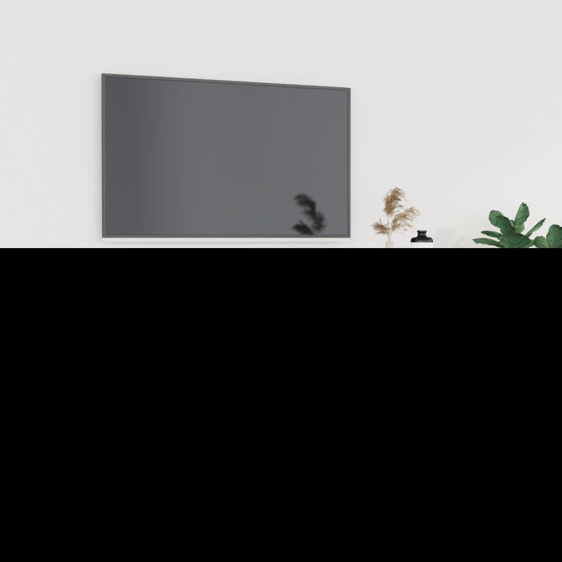 Tv-meubel 102x35x45 cm bewerkt hout betongrijs MeubelReus