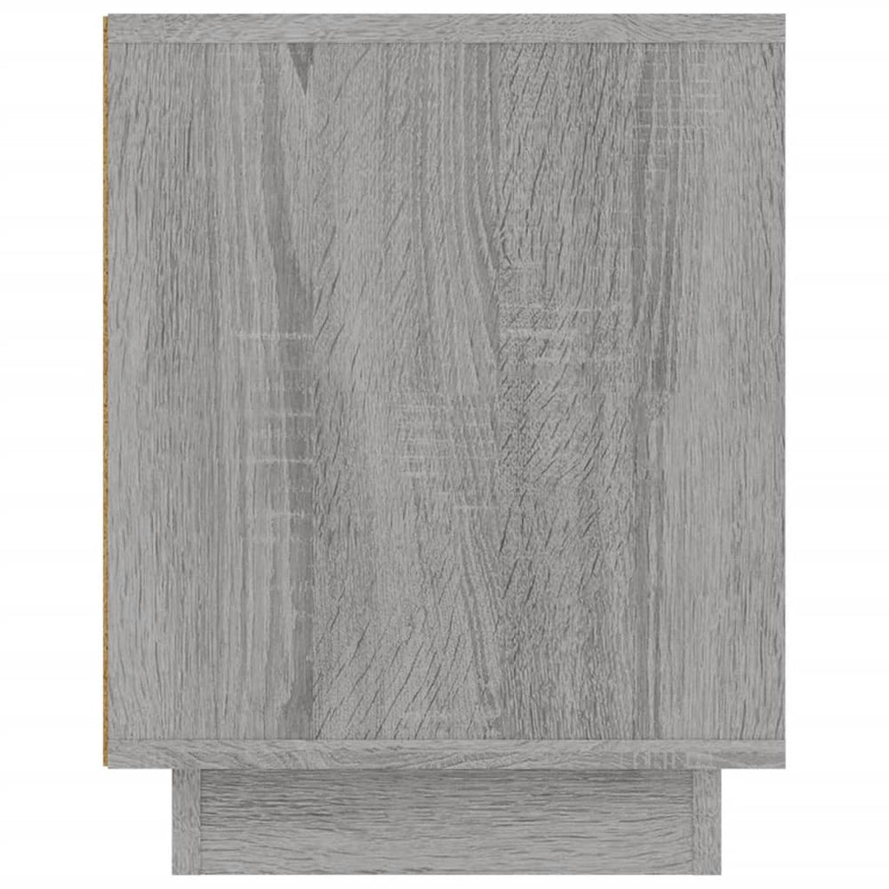 Tv-meubel 102x35x45 cm bewerkt hout grijs sonoma eikenkleurig MeubelReus