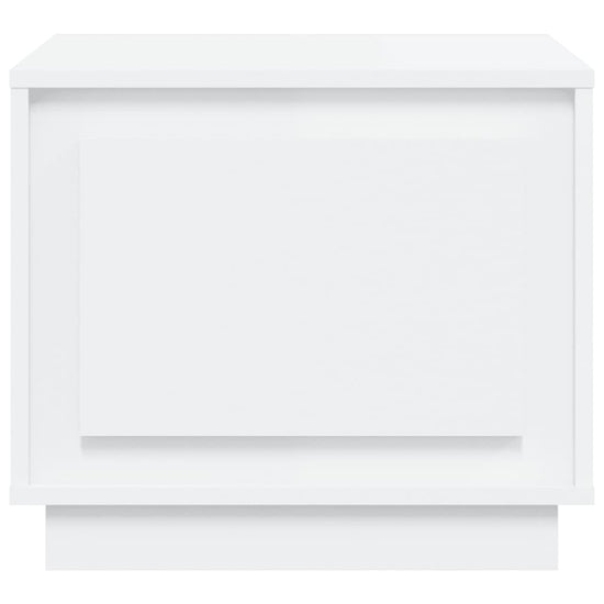 Salontafel 51x50x44 cm bewerkt hout wit MeubelReus