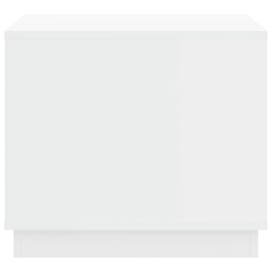 Salontafel 51x50x44 cm bewerkt hout wit MeubelReus