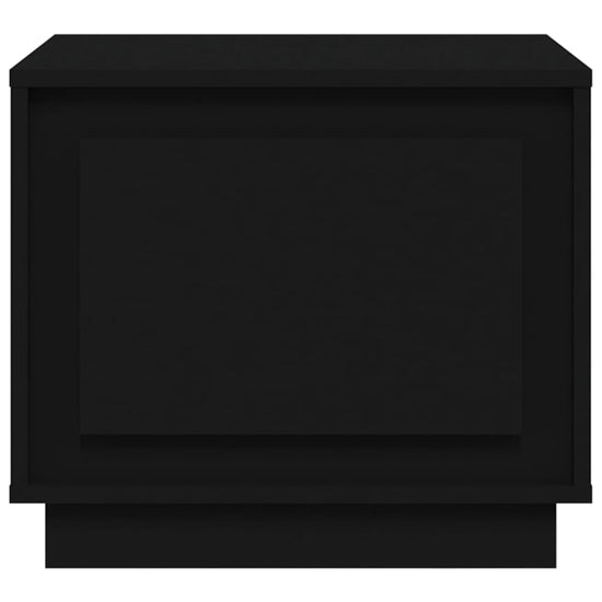 Salontafel 51x50x44 cm bewerkt hout zwart MeubelReus