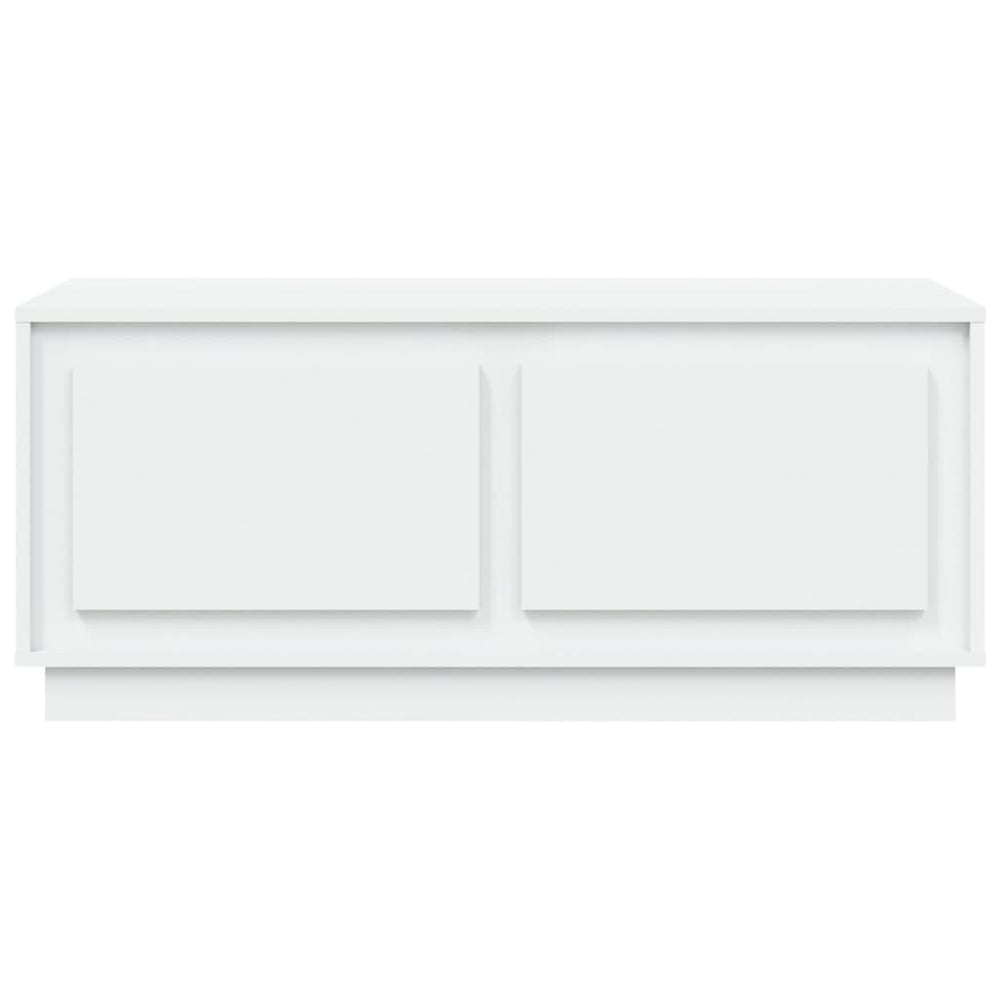 Salontafel 102x50x44 cm bewerkt hout wit MeubelReus