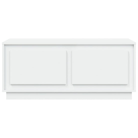 Salontafel 102x50x44 cm bewerkt hout wit MeubelReus