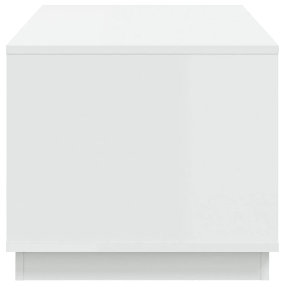 Salontafel 102x50x44 cm bewerkt hout wit MeubelReus