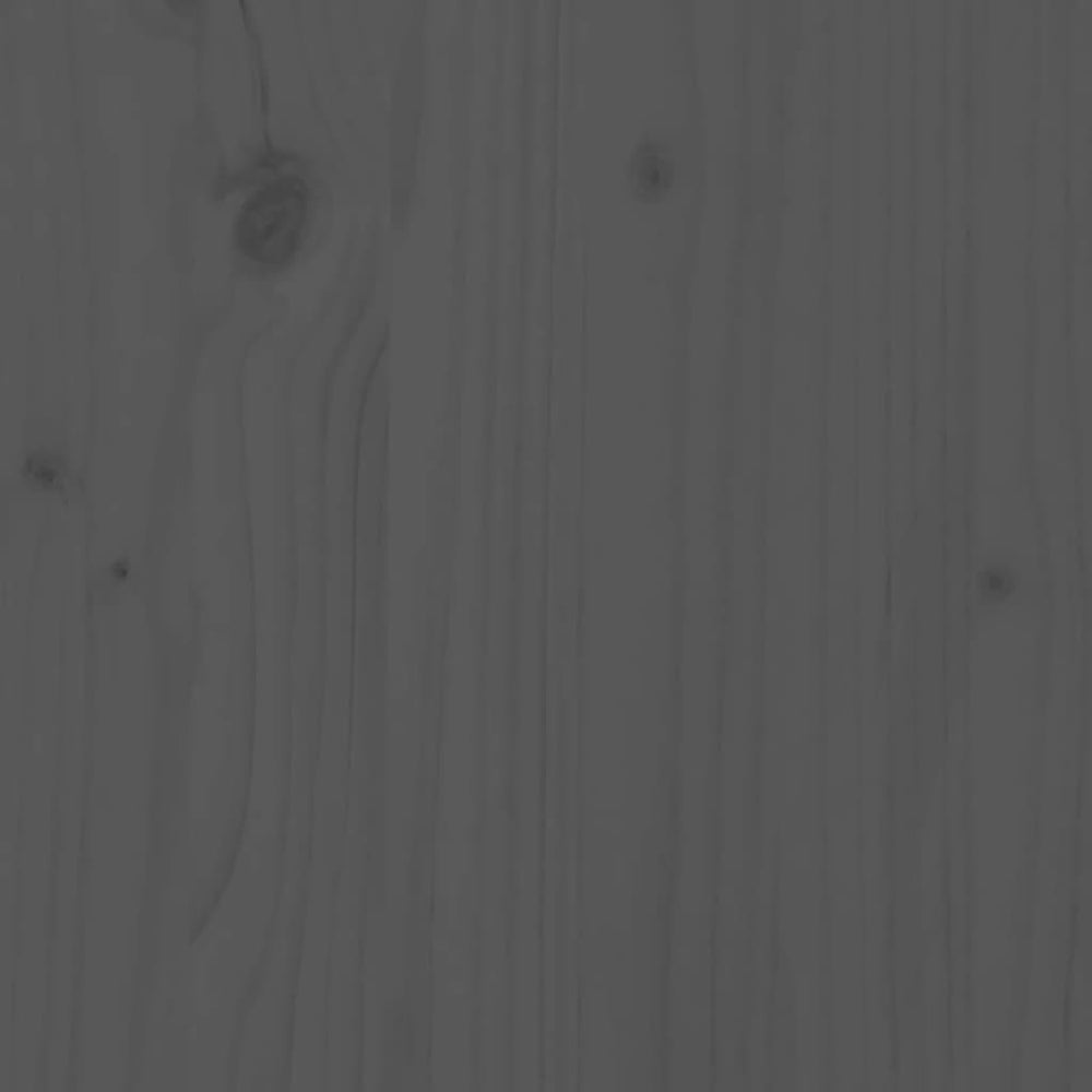 9-delige Tuinbarset massief grenenhout grijs MeubelReus