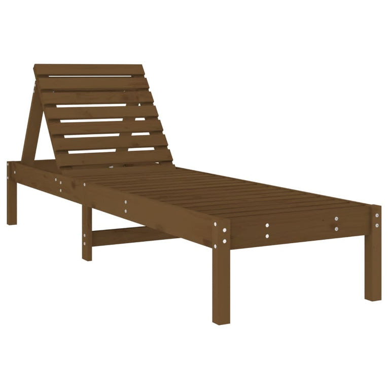 Ligbedden 2 st 199,5x60x74 cm massief grenenhout bruin