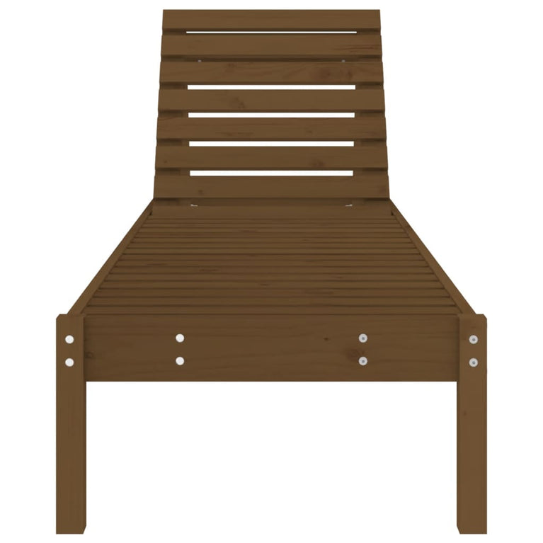 Ligbedden 2 st 199,5x60x74 cm massief grenenhout bruin