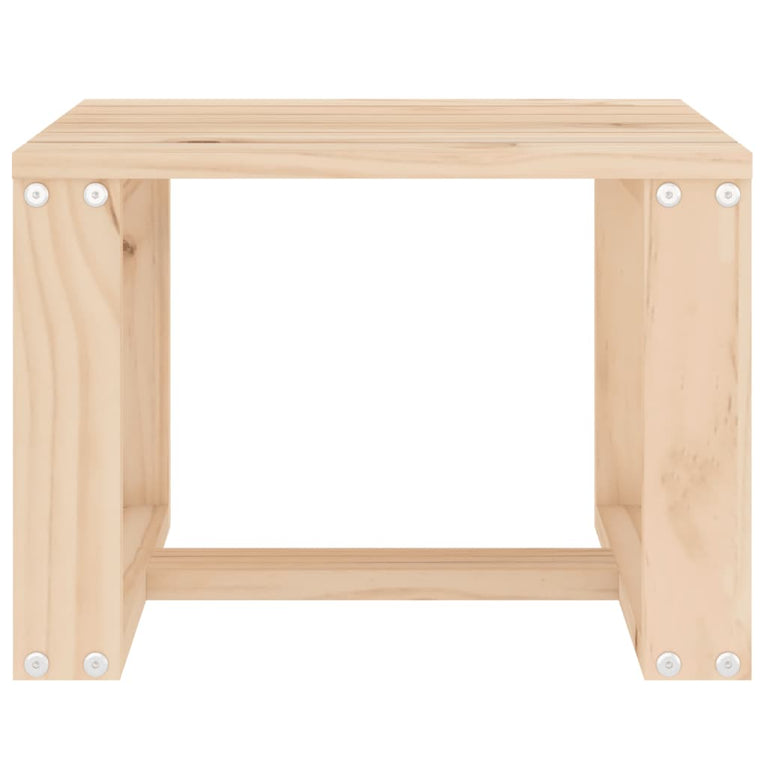 Tuinbijzettafel 40x38x28,5 cm massief grenenhout