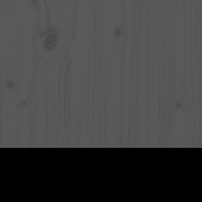 Tuinbankje 111,5x53x71 cm massief grenenhout grijs